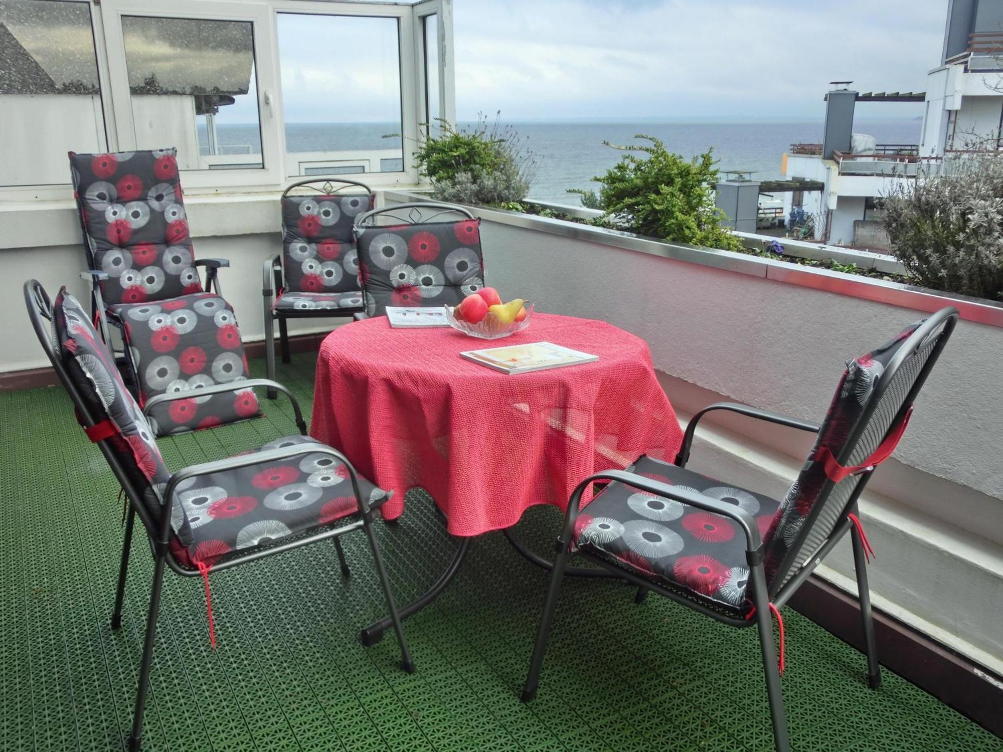 Ter 304 - Terrassenhuegel -Teilseeblick Scharbeutz Extérieur photo